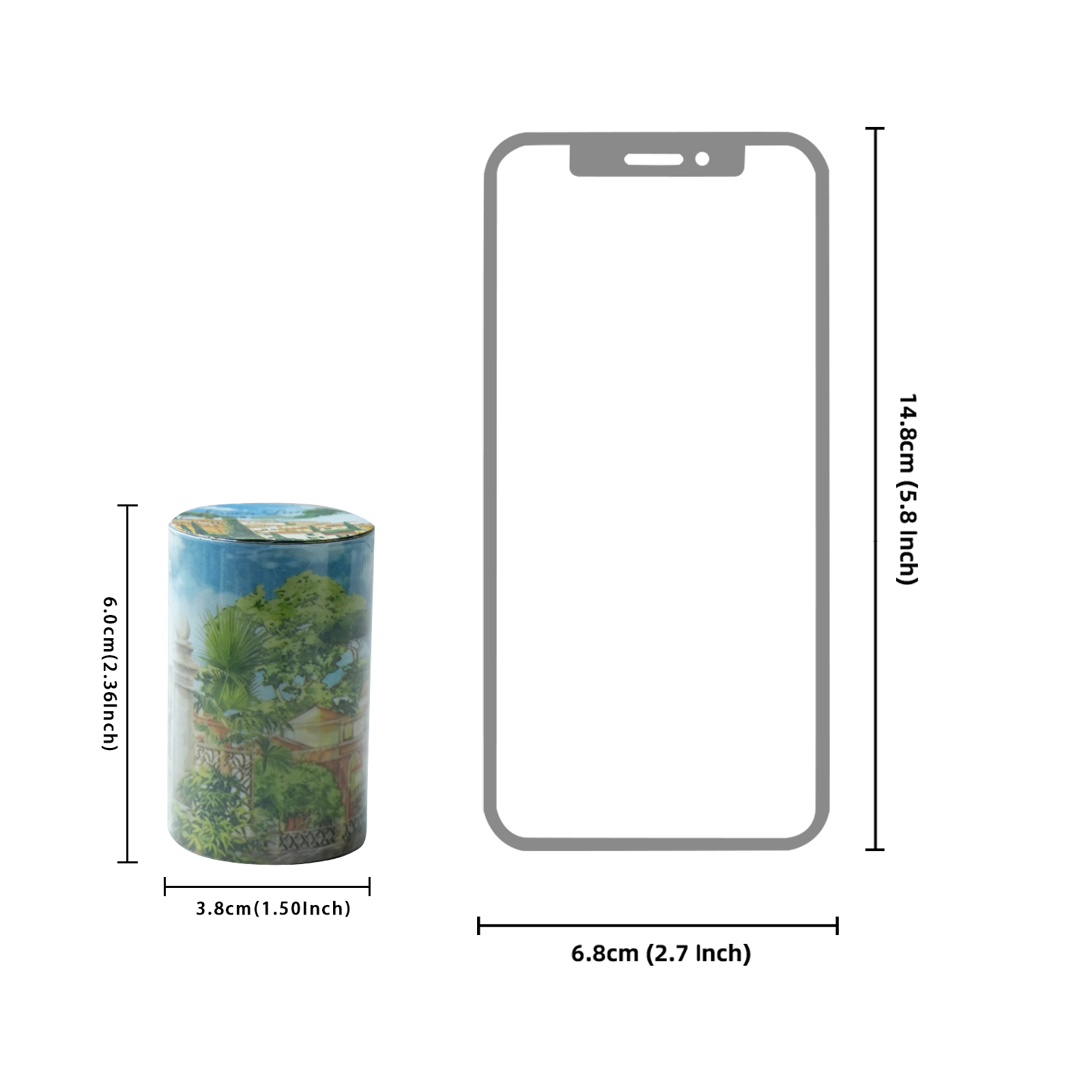 Etori Life 60mm*2m Healing Sun - Korean Lifestyle Student 评论和价格