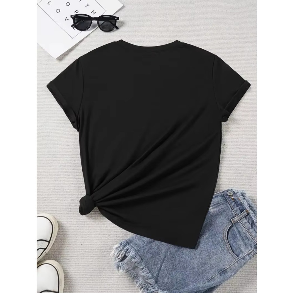 Men Women T-shirt with A Illus - Korean Men Lifestyle 评论和价格